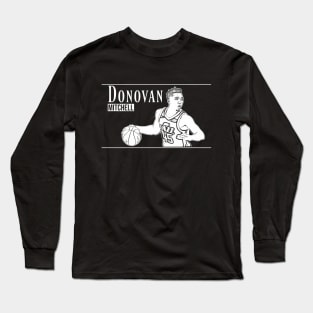 Donovan Mitchell | White Long Sleeve T-Shirt